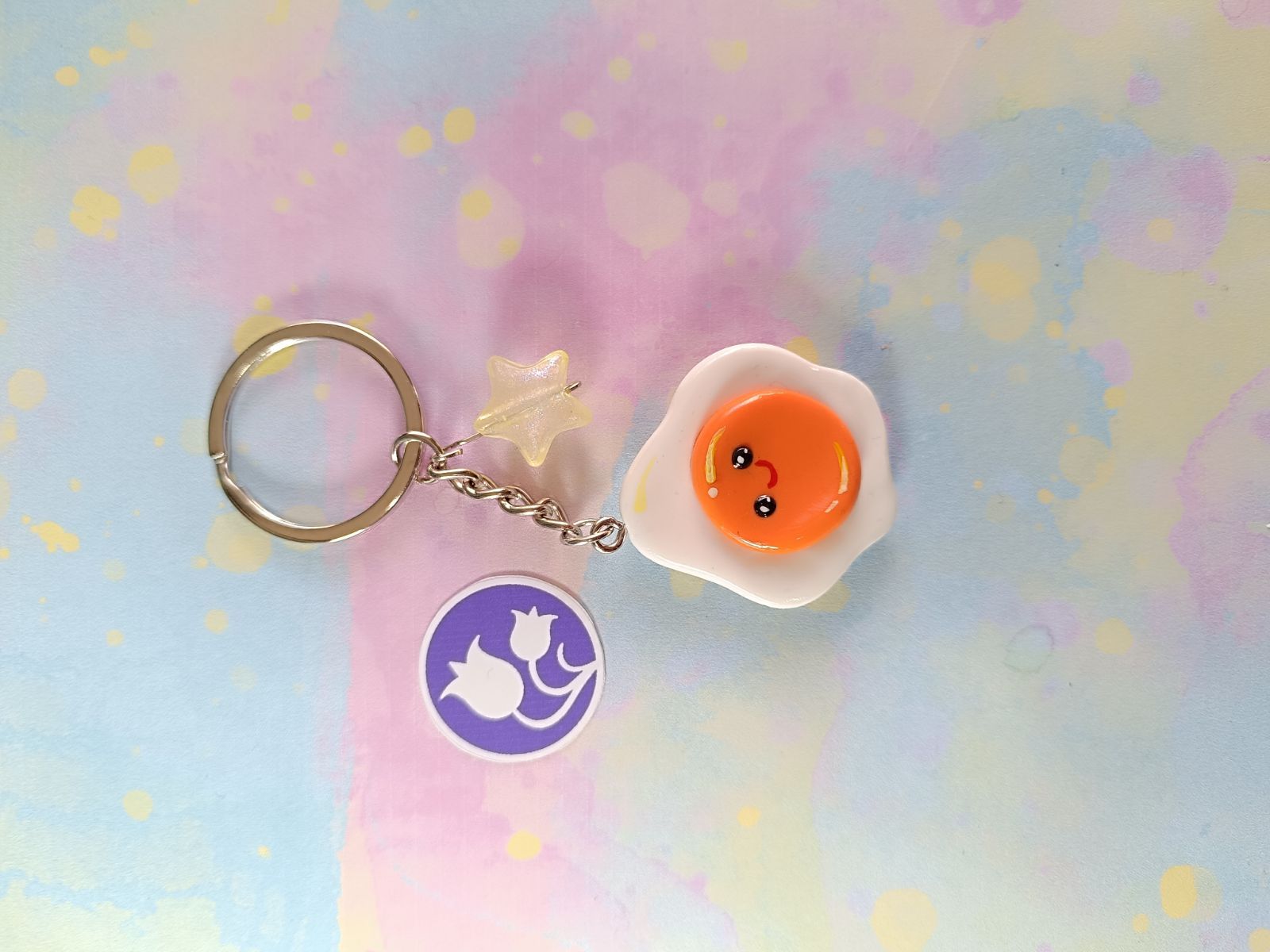 Llavero sensorial huevo