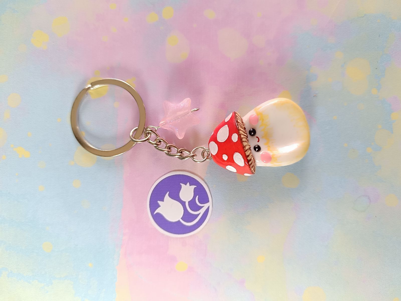 Llavero sensorial honguito